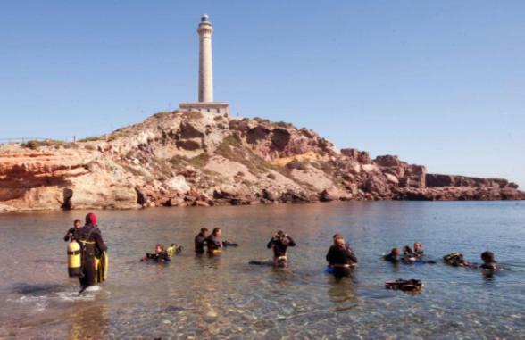 Cabo Palos Apt Salinas Marchamalo*Playa Amoladeras كابو دي بالوس المظهر الخارجي الصورة